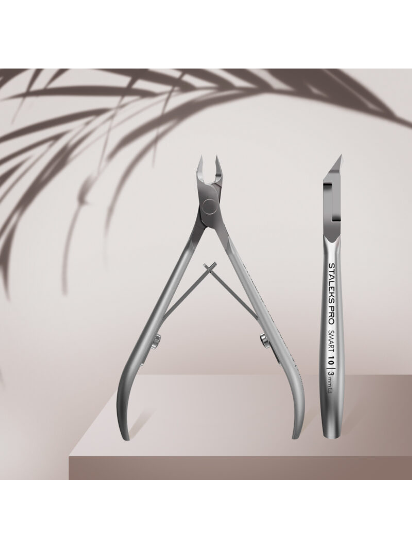 STALEKS - Alicate de Cutículas Profissional SMART 10 3mm 1