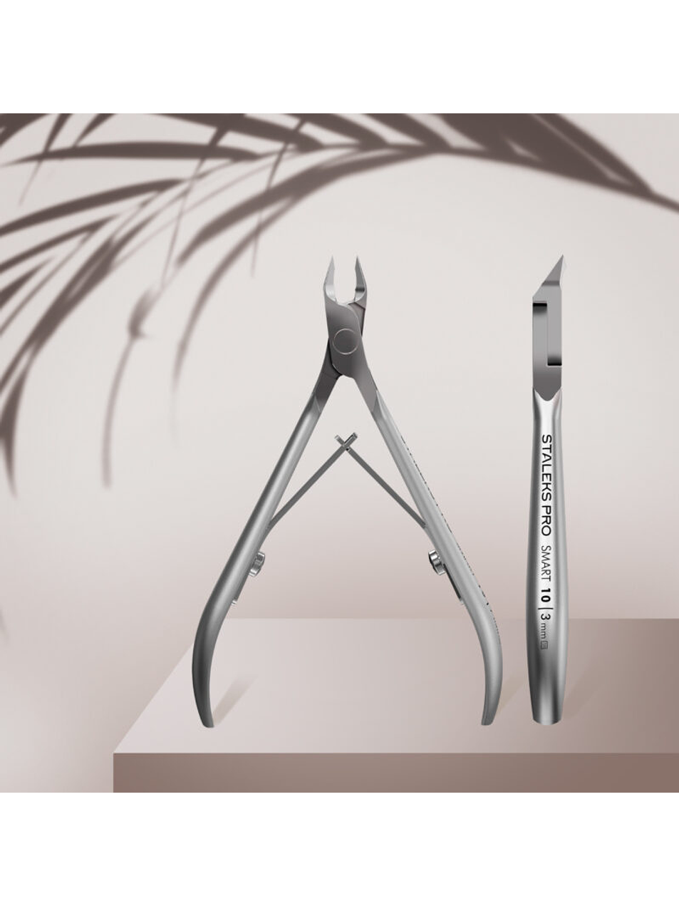STALEKS - Alicate de Cutículas Profissional SMART 10 3mm 1