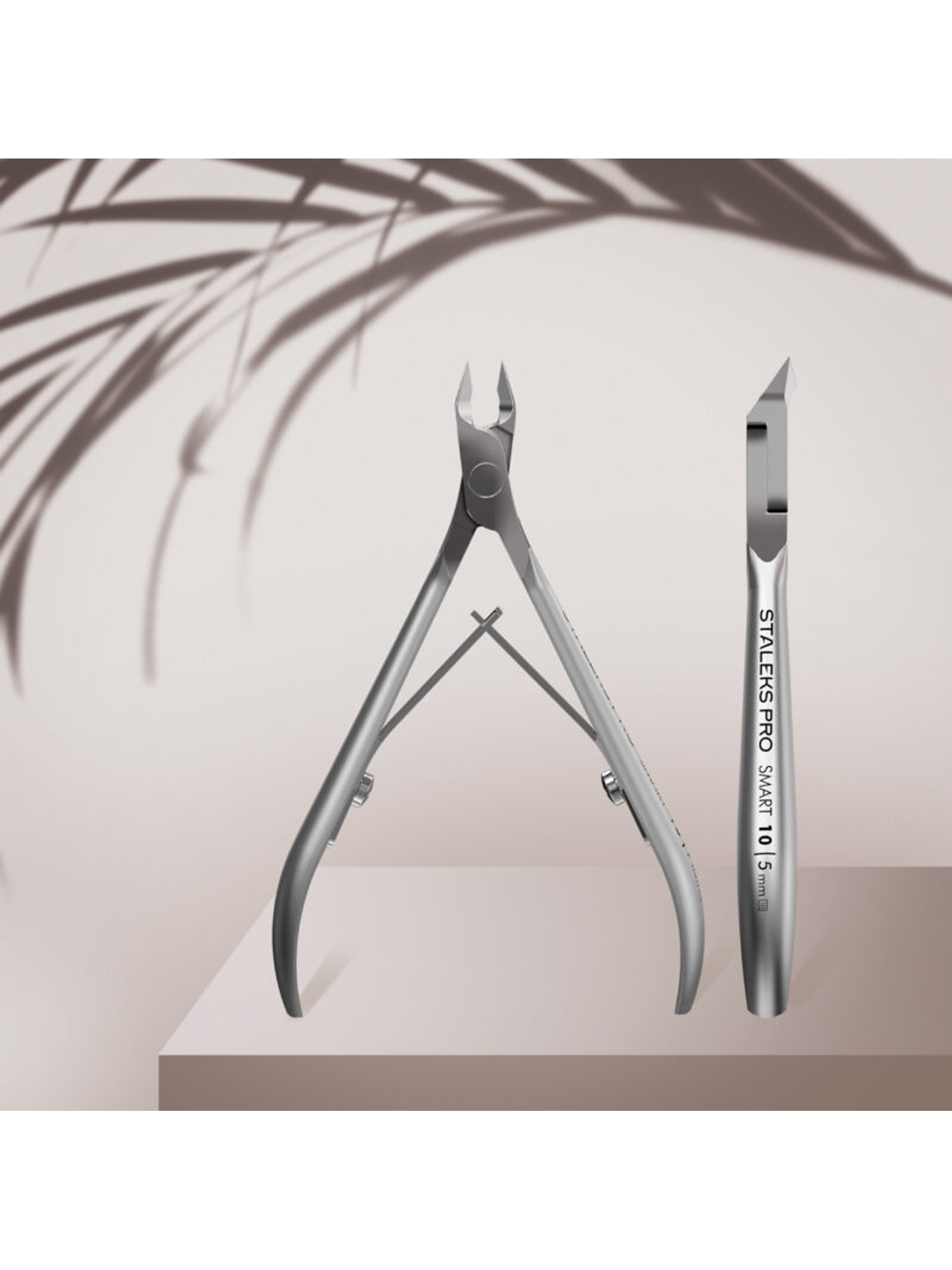 STALEKS - Alicate de Cutículas Profissional SMART 10 5mm 1