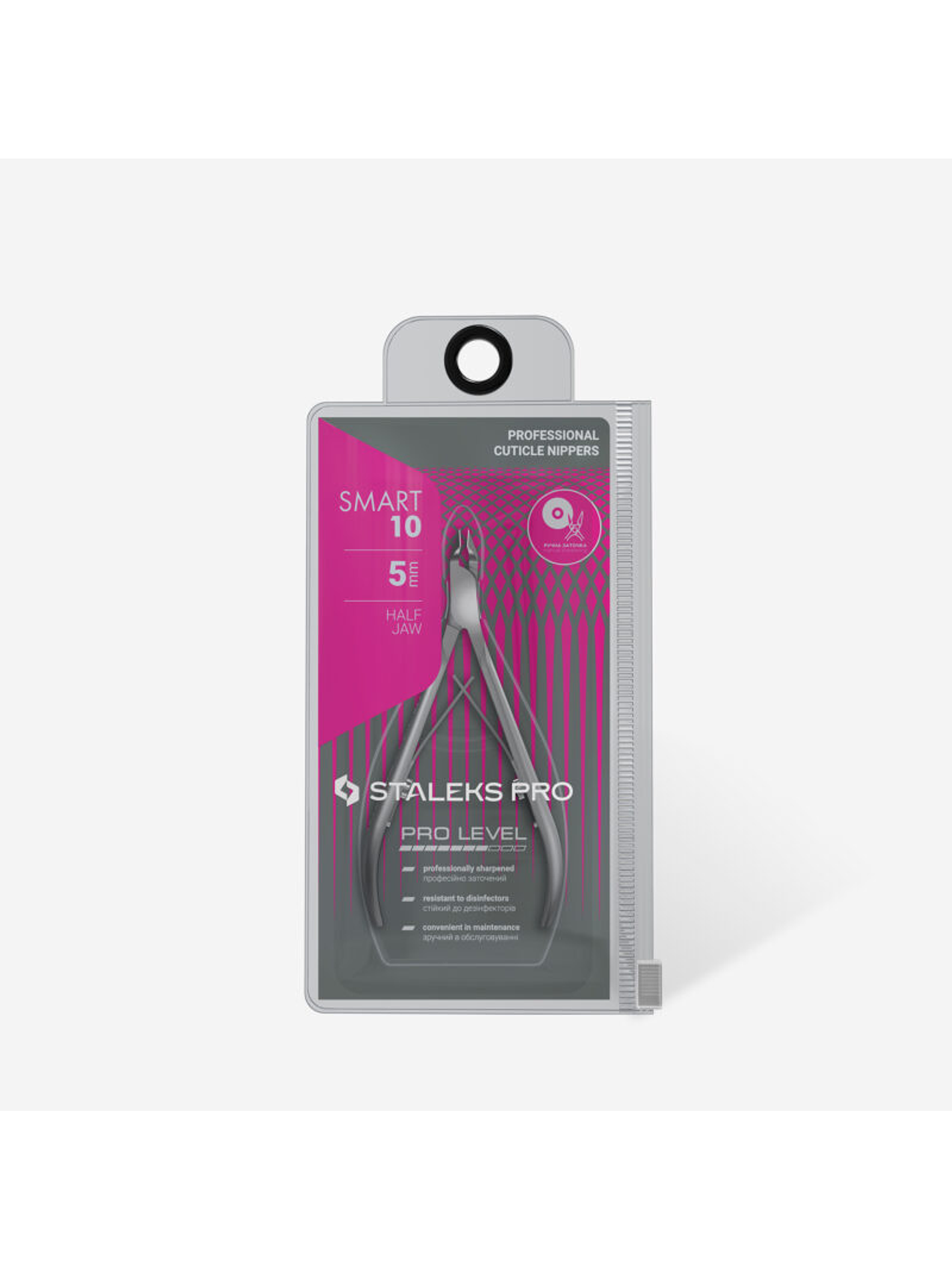 STALEKS - Alicate de Cutículas Profissional SMART 10 5mm 3