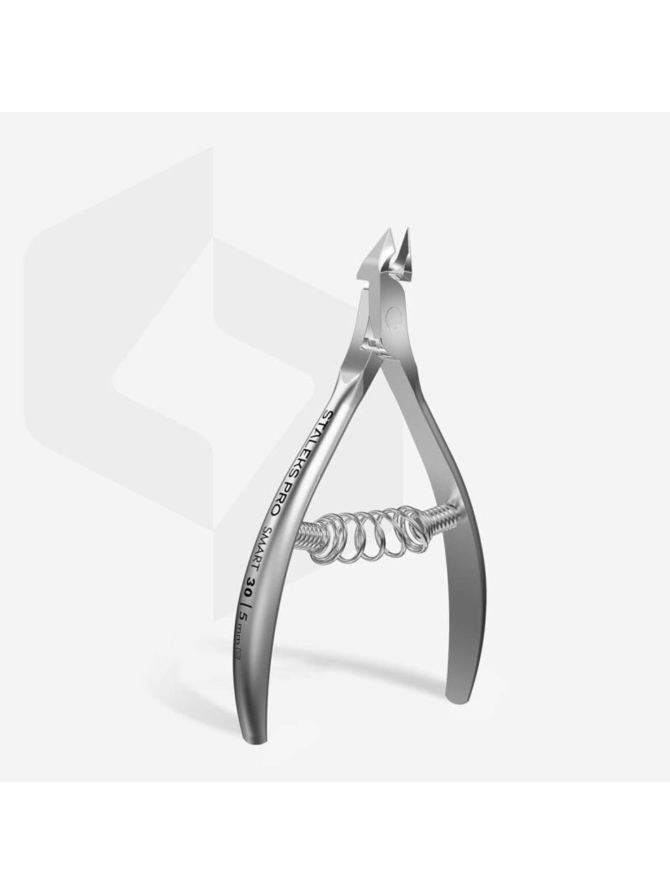 STALEKS - Alicate de Cutículas Profissional SMART 30 5mm 2