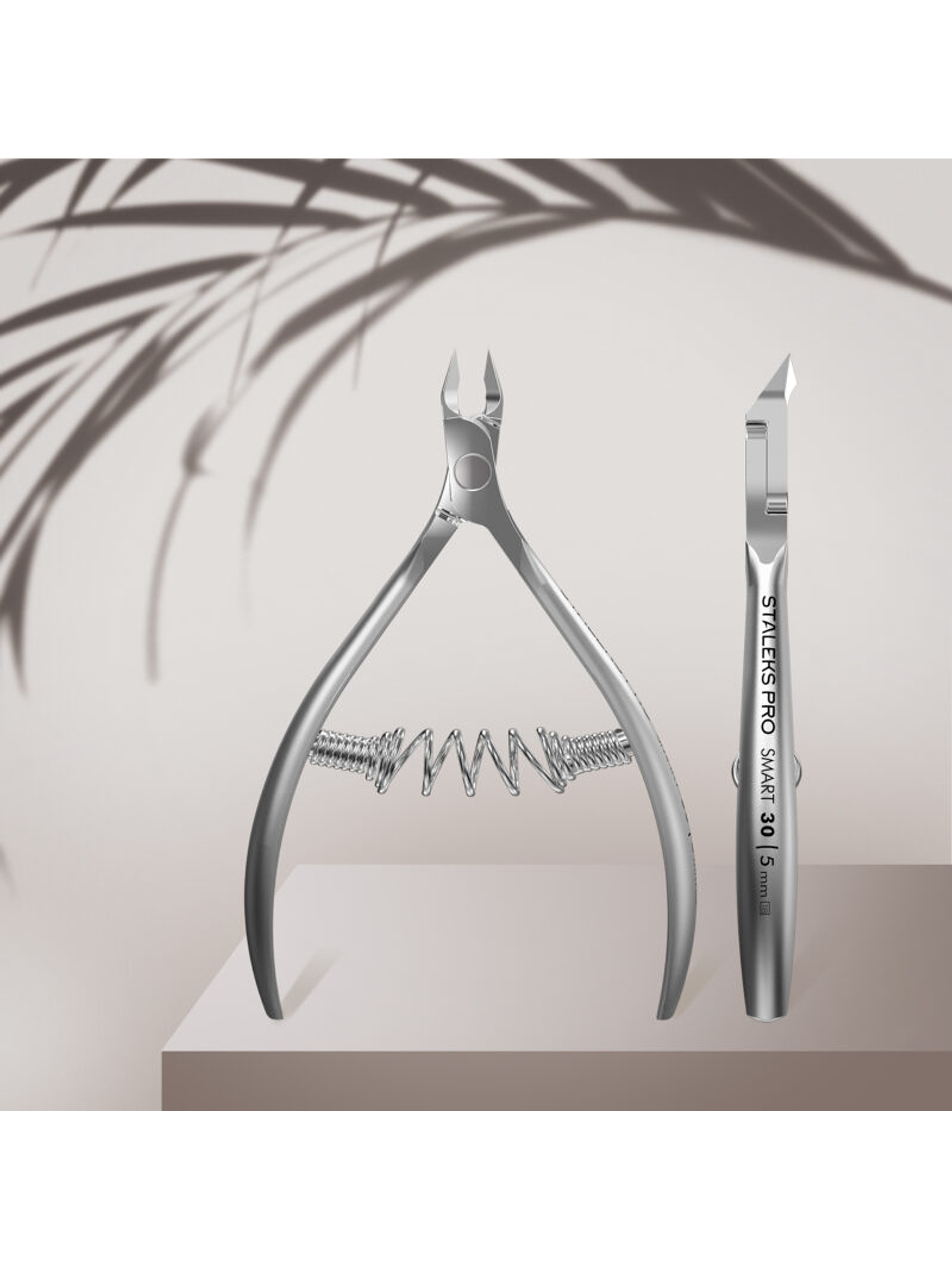 STALEKS - Alicate de Cutículas Profissional SMART 30 5mm 1