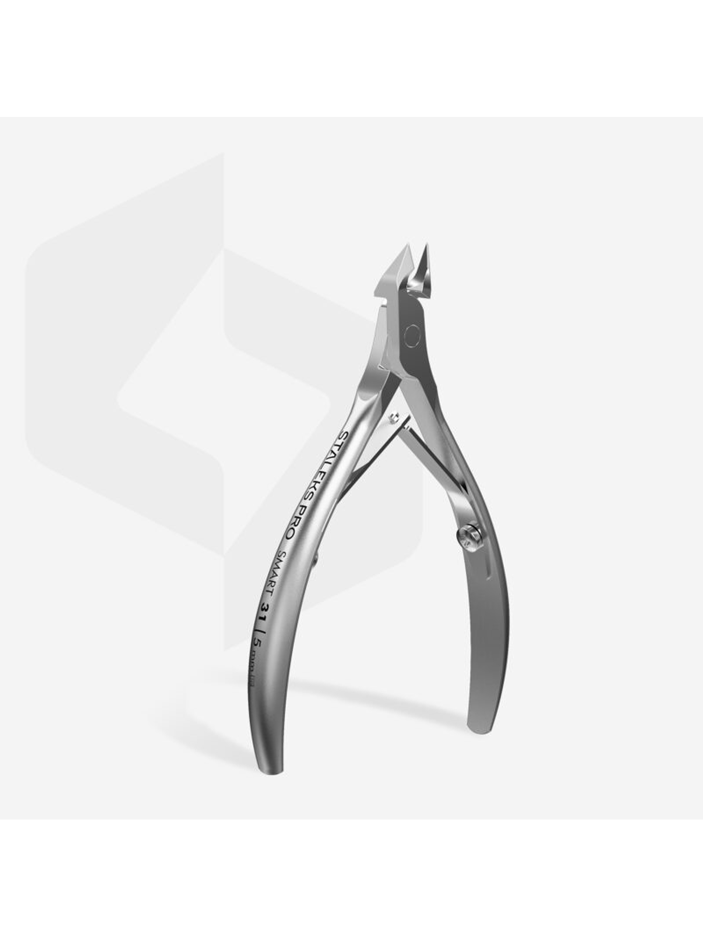 STALEKS - Alicate de Cutículas Profissional SMART 31 5mm 1