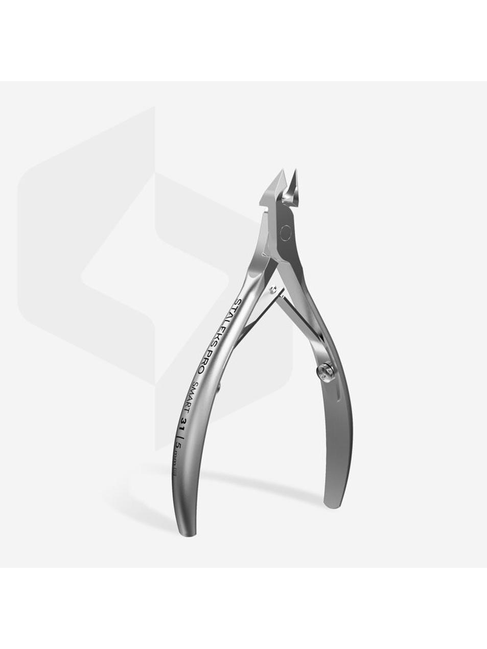 STALEKS - Alicate de Cutículas Profissional SMART 31 5mm 1