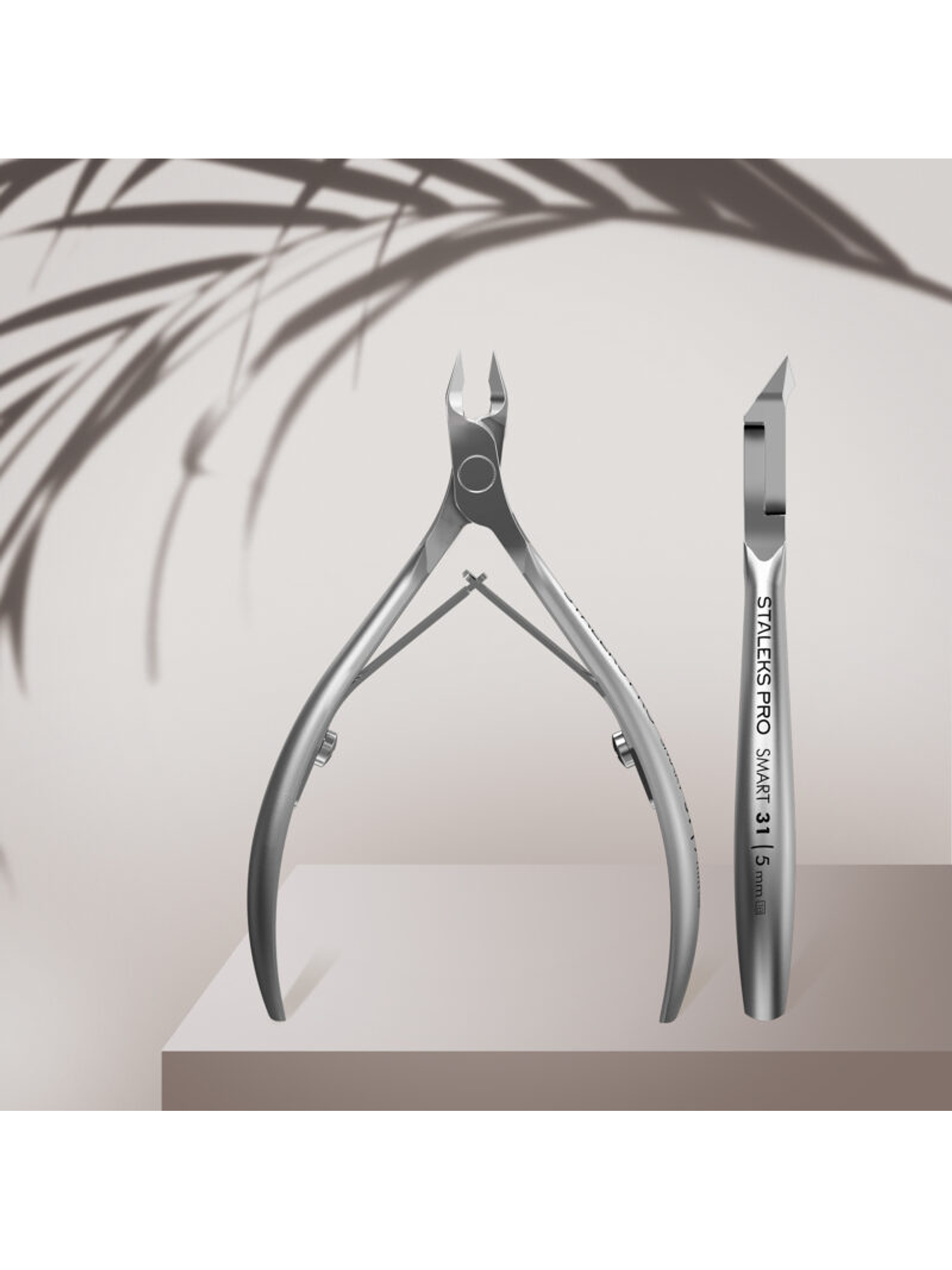STALEKS - Alicate de Cutículas Profissional SMART 31 5mm 2