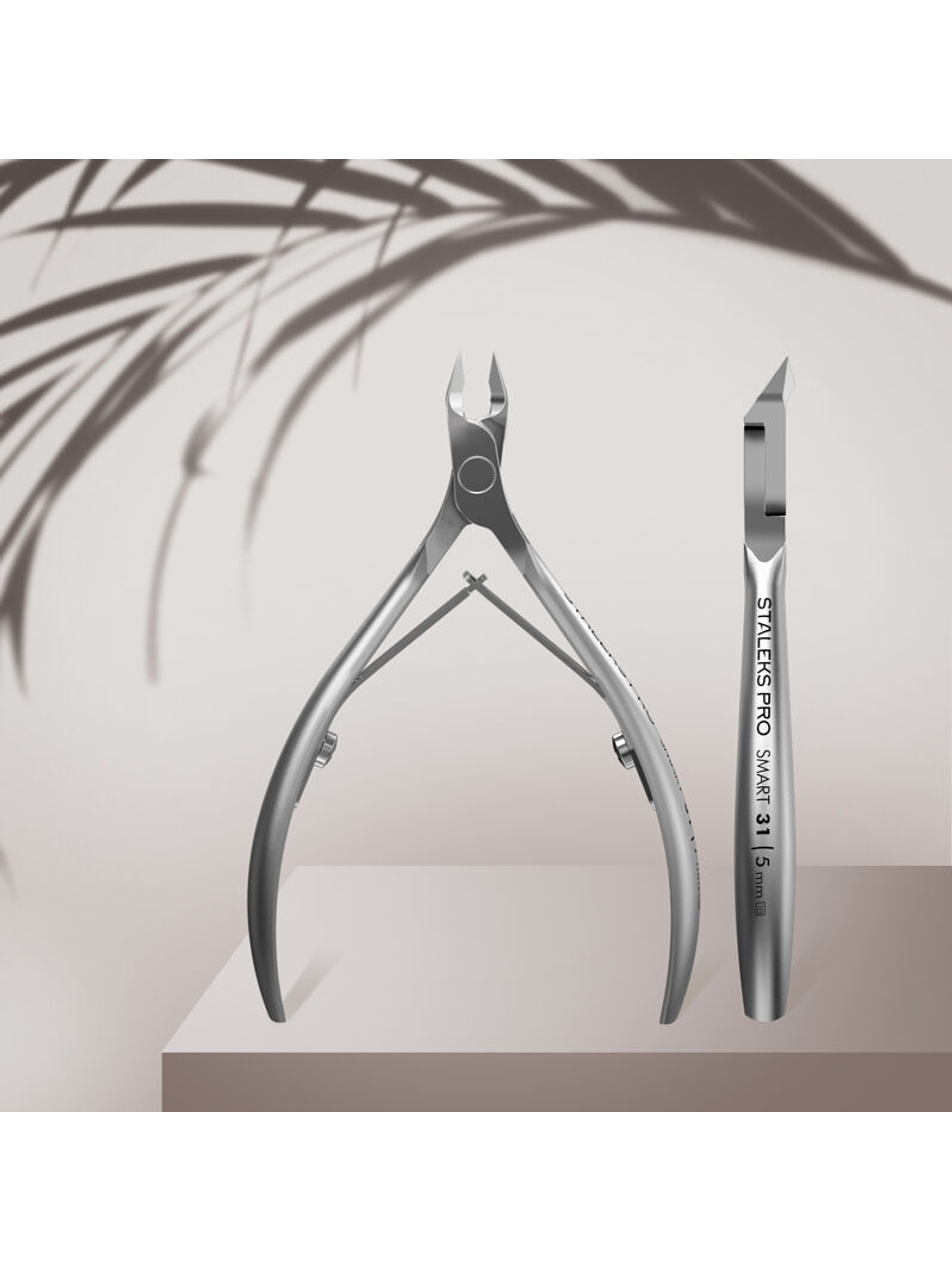 STALEKS - Alicate de Cutículas Profissional SMART 31 5mm 2
