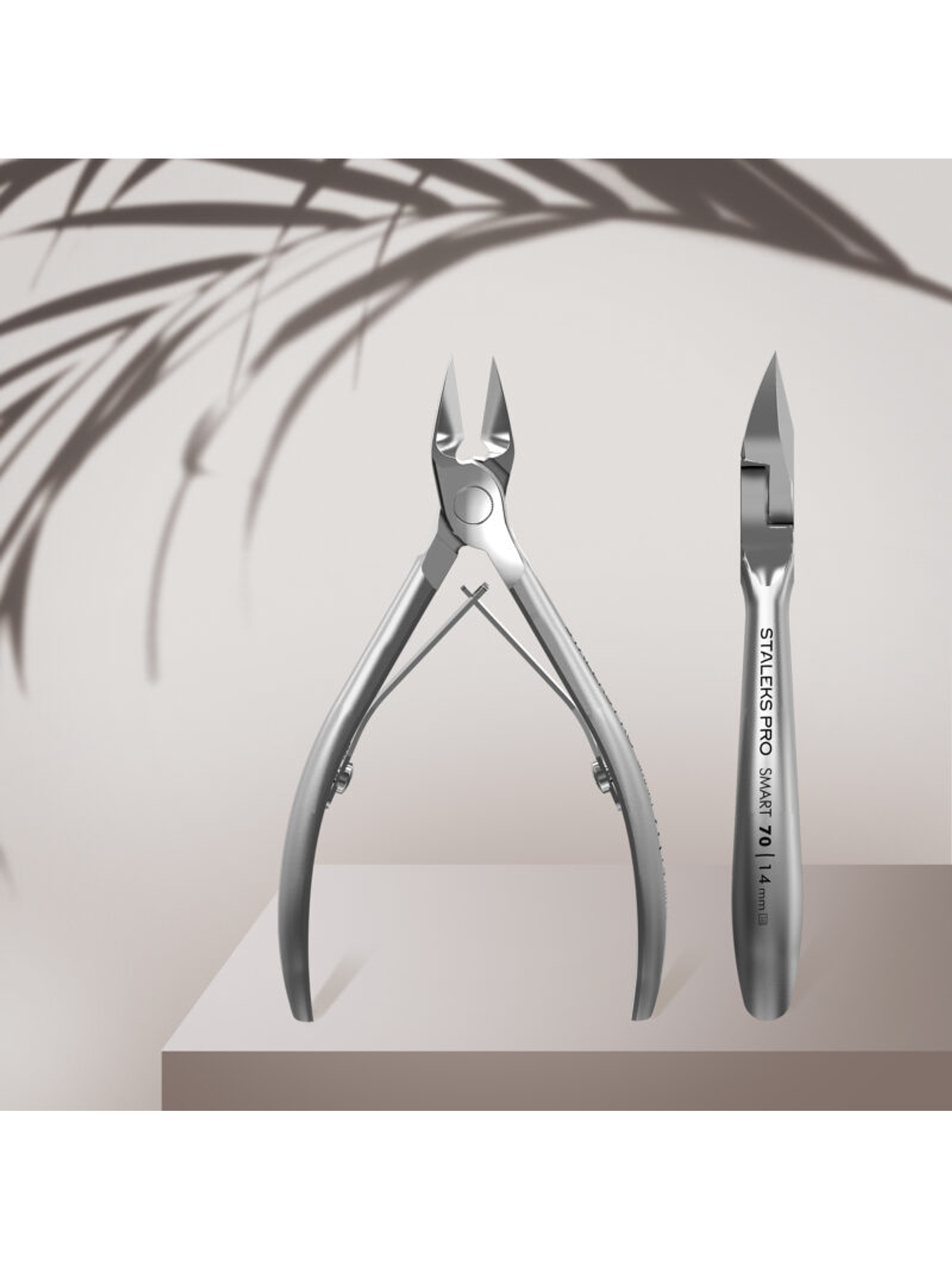 STALEKS - Alicate de Unhas Profissional SMART 70 14mm 1