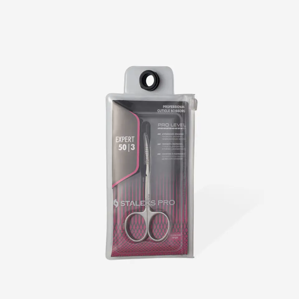 STALEKS - Tesoura de Cutículas Profissional EXPERT 50 tipo 3 3