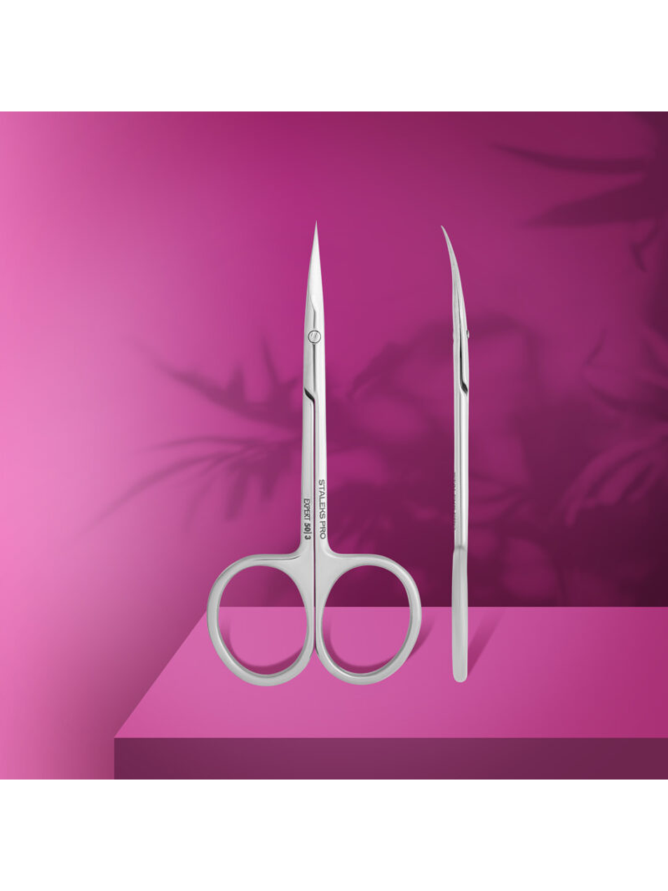 STALEKS - Tesoura de Cutículas Profissional EXPERT 50 tipo 3 1
