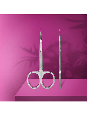 STALEKS - Tesoura de Cutículas Profissional com Gancho EXPERT 51 tipo 3