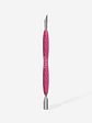 STALEKS - Empurrador de Manicure c/cabo em Silicone UNIQ10 tipo 2 - arredondado estreito e pau de laranjeira - Miniatura 2