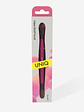 STALEKS - Empurrador de Manicure c/cabo em Silicone UNIQ10 tipo 2 - arredondado estreito e pau de laranjeira - Miniatura 3