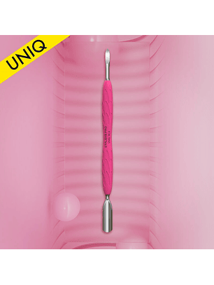 Staleks - Espátula de Manicure Gummy c/cabo UNIQ 10 tipo 6 - espátula larga e limpa unhas