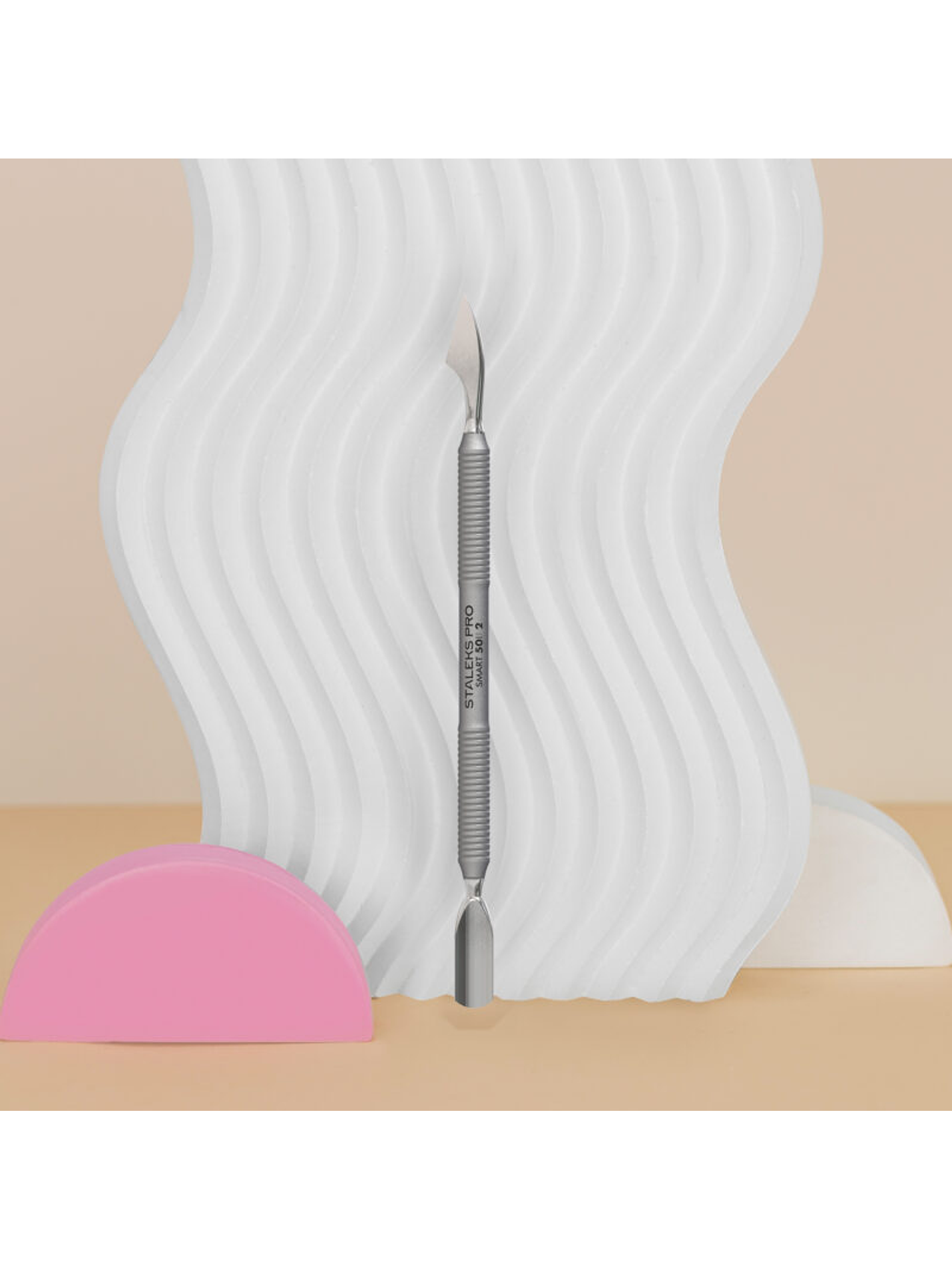 STALEKS - Empurrador de Manicure SMART 50 tipo 2 - arredondado estreito e faca 1