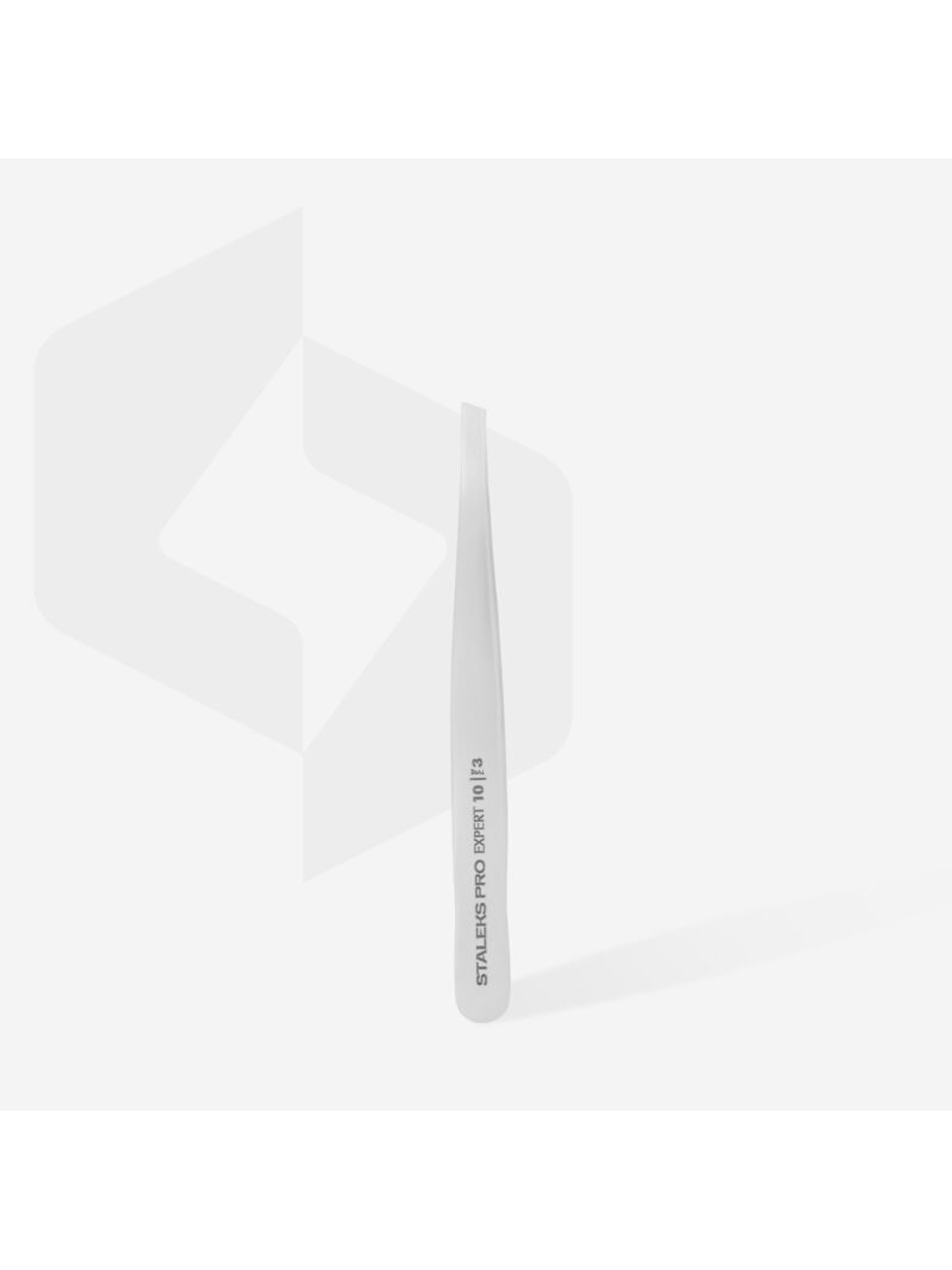 STALEKS - Pinça p/ Sobrancelhas EXPERT 10 tipo 3 - ponta larga e inclinada 3