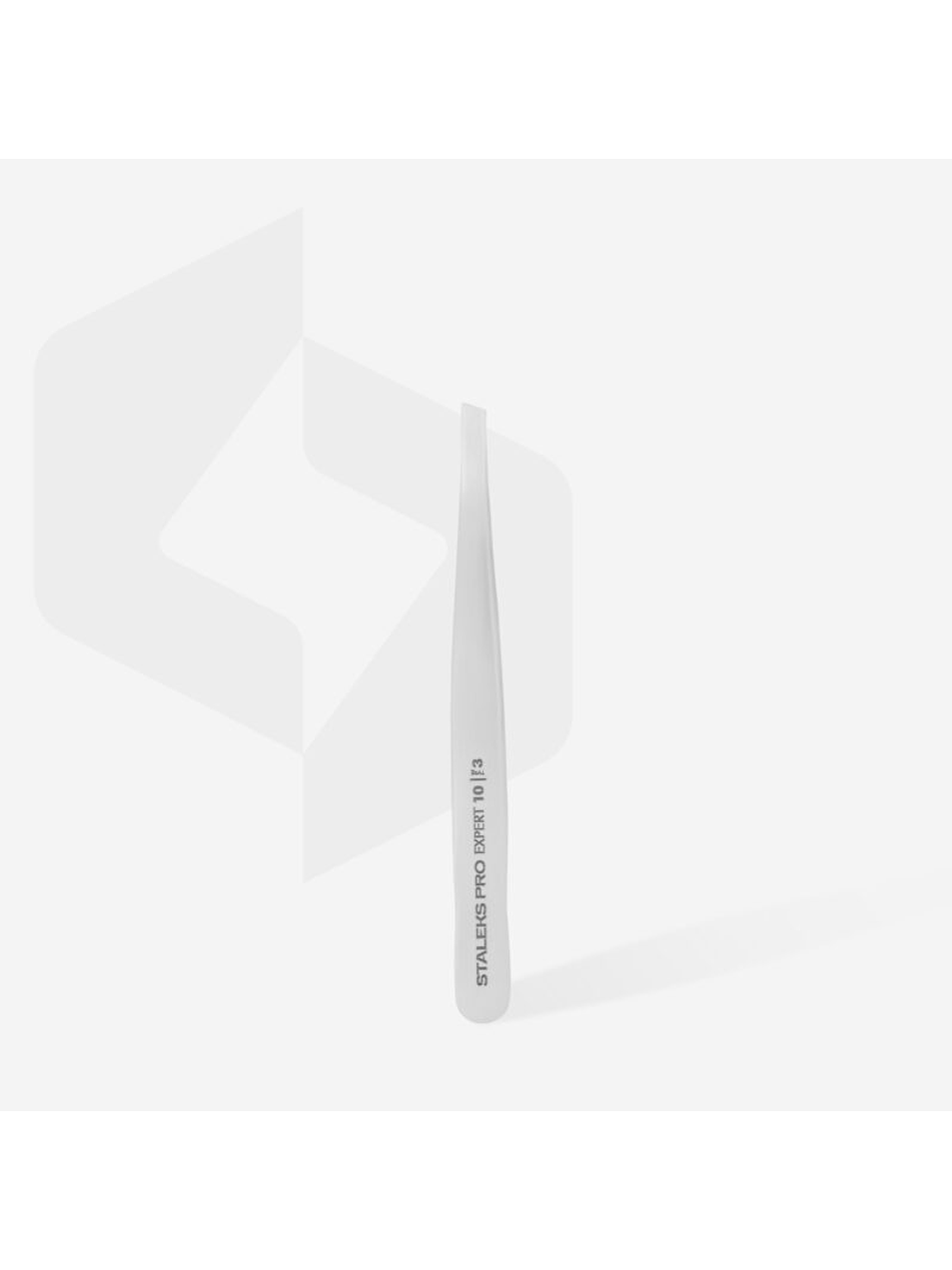 STALEKS - Pinça p/ Sobrancelhas EXPERT 10 tipo 3 - ponta larga e inclinada 3