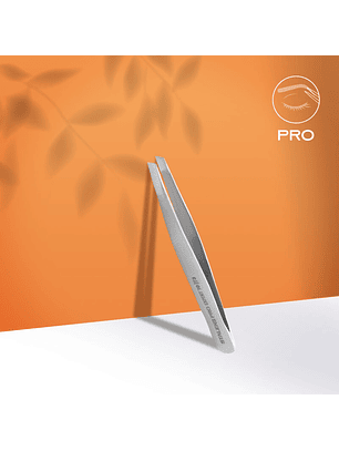 STALEKS - Pinça p/ Sobrancelhas EXPERT 10 tipo 3 - ponta larga e inclinada