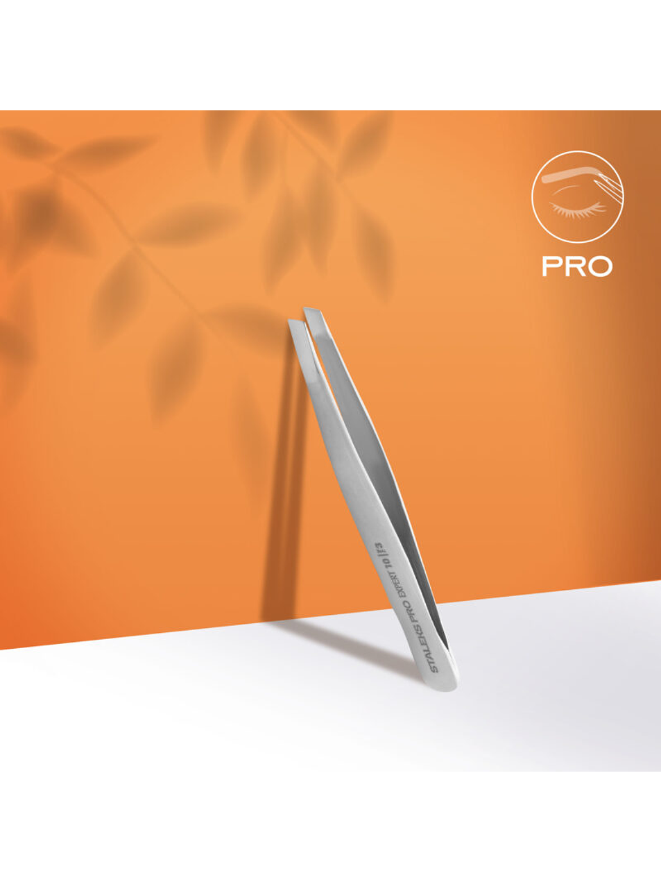 STALEKS - Pinça p/ Sobrancelhas EXPERT 10 tipo 3 - ponta larga e inclinada 1