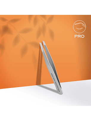 STALEKS - Pinça p/ Sobrancelhas EXPERT 10 tipo 4 - ponta inclinada estreita