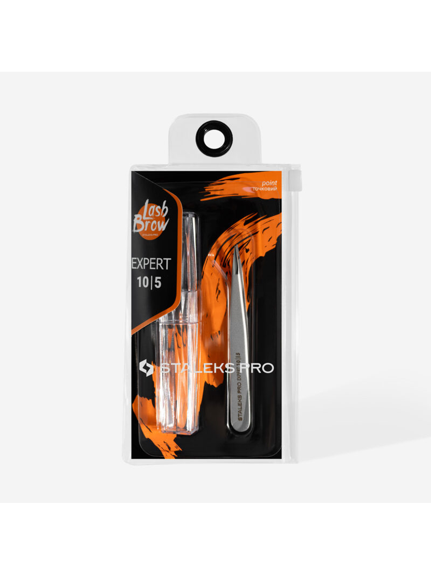 STALEKS - Pinça p/ Sobrancelhas EXPERT 10 tipo 5 - pontiaguda 3
