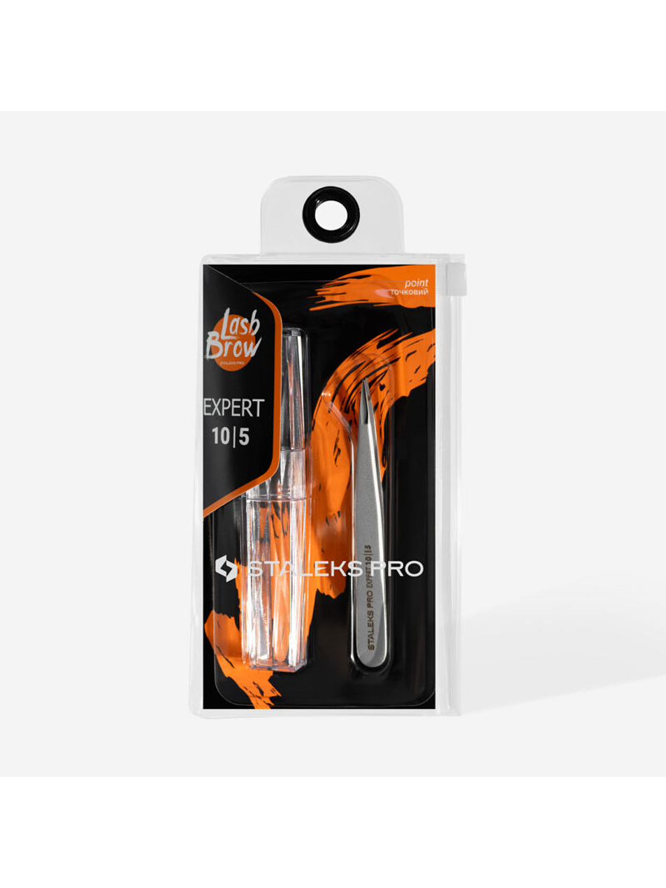 STALEKS - Pinça p/ Sobrancelhas EXPERT 10 tipo 5 - pontiaguda 3