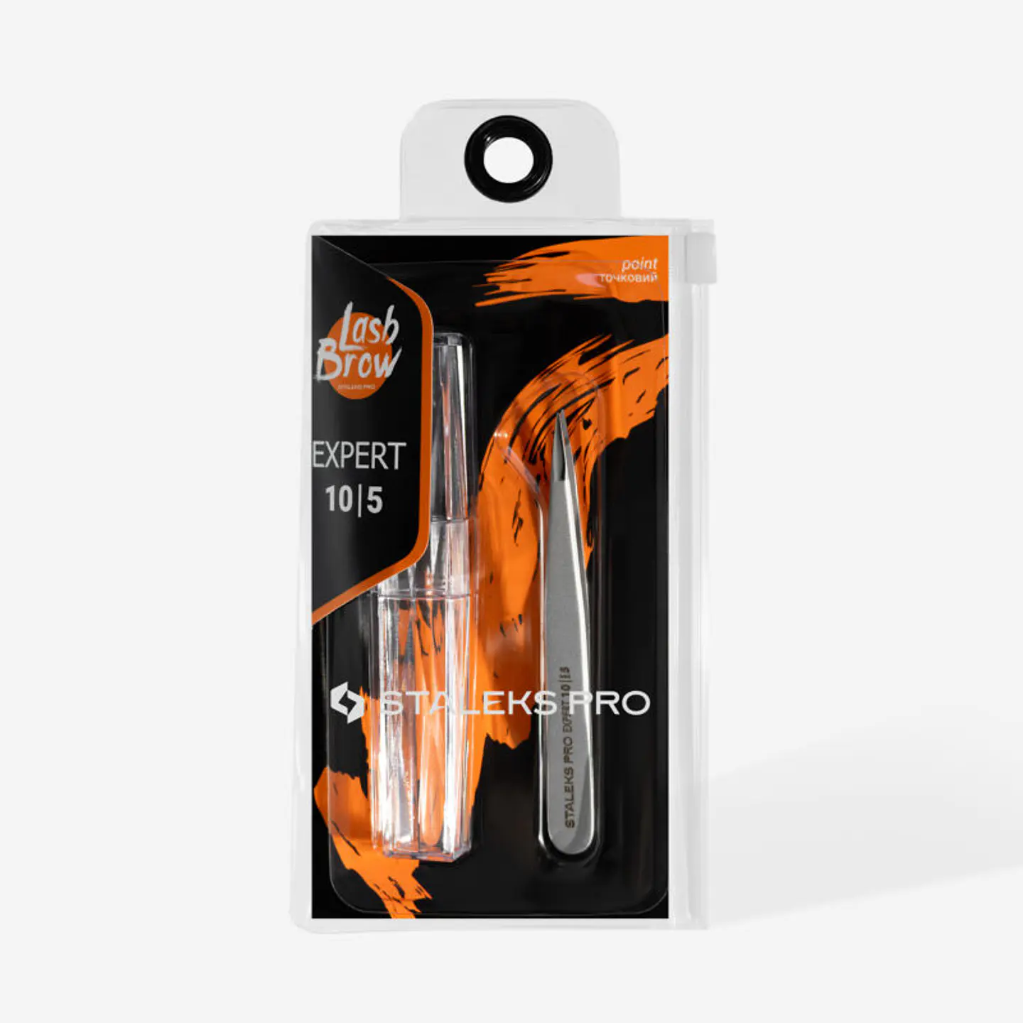 STALEKS - Pinça p/ Sobrancelhas EXPERT 10 tipo 5 - pontiaguda 3