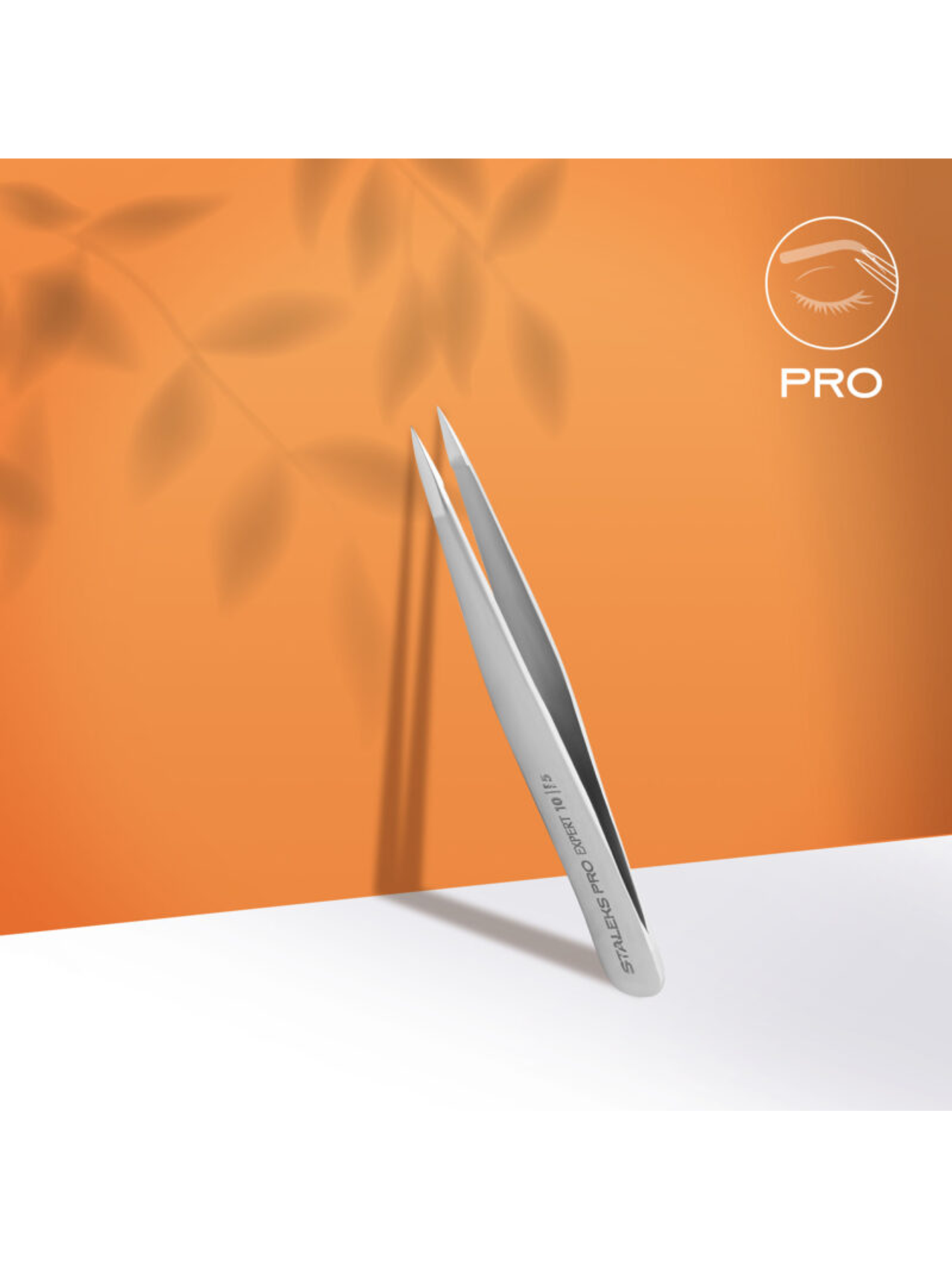 STALEKS - Pinça p/ Sobrancelhas EXPERT 10 tipo 5 - pontiaguda 1