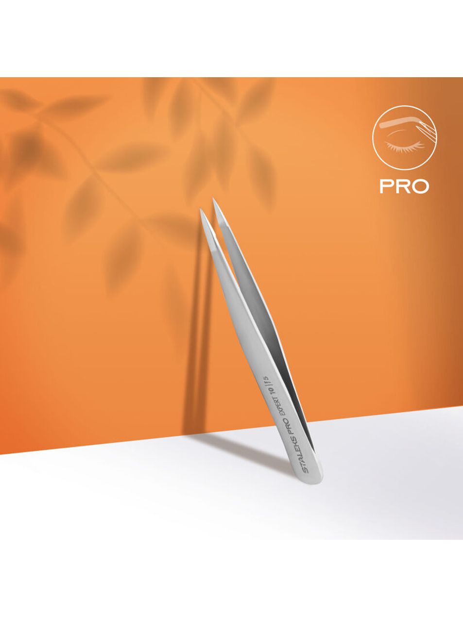 STALEKS - Pinça p/ Sobrancelhas EXPERT 10 tipo 5 - pontiaguda 1