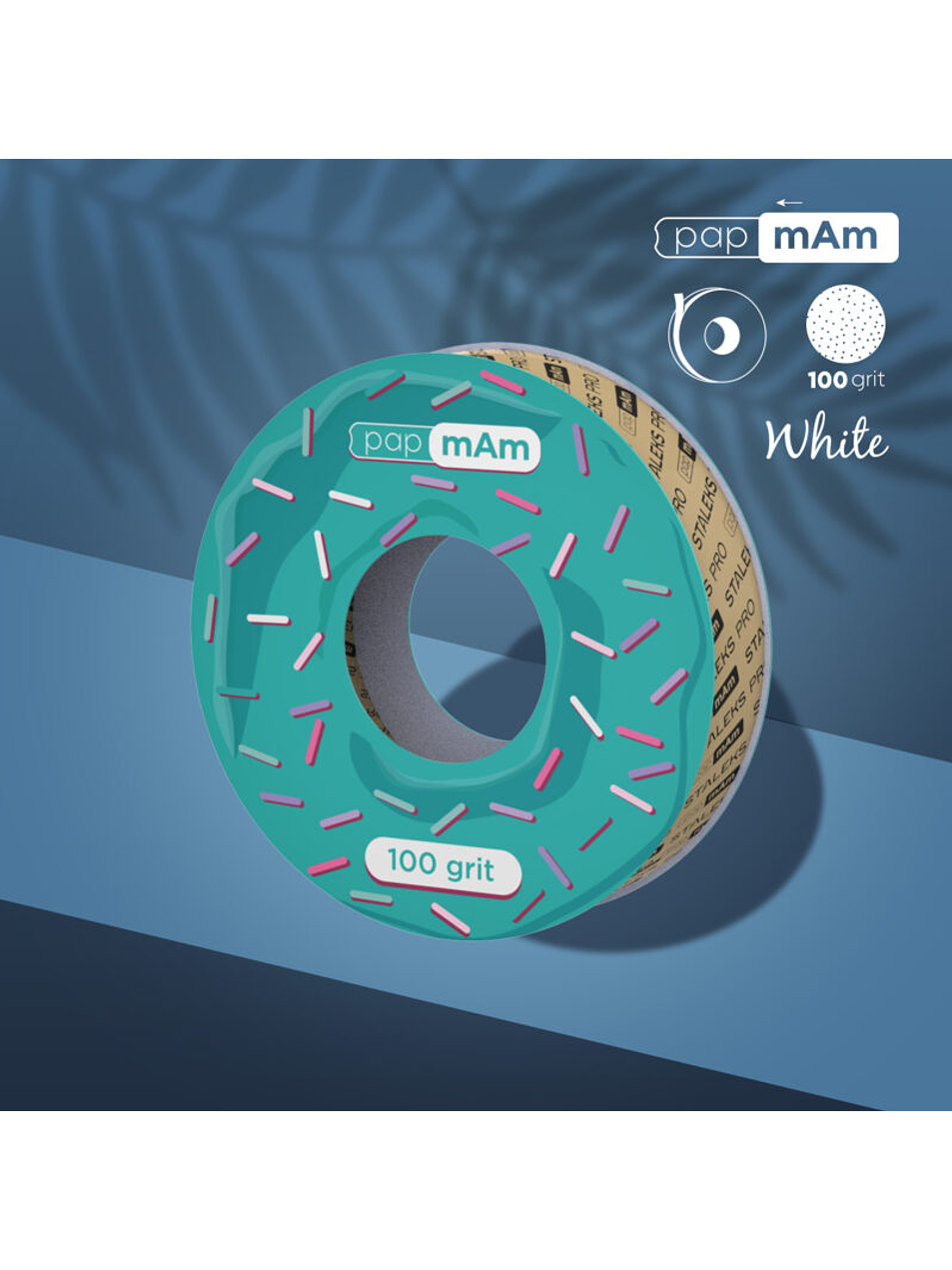 STALEKS - Recarga p/Bobina de Lima Descartável papmAm grão 100 1