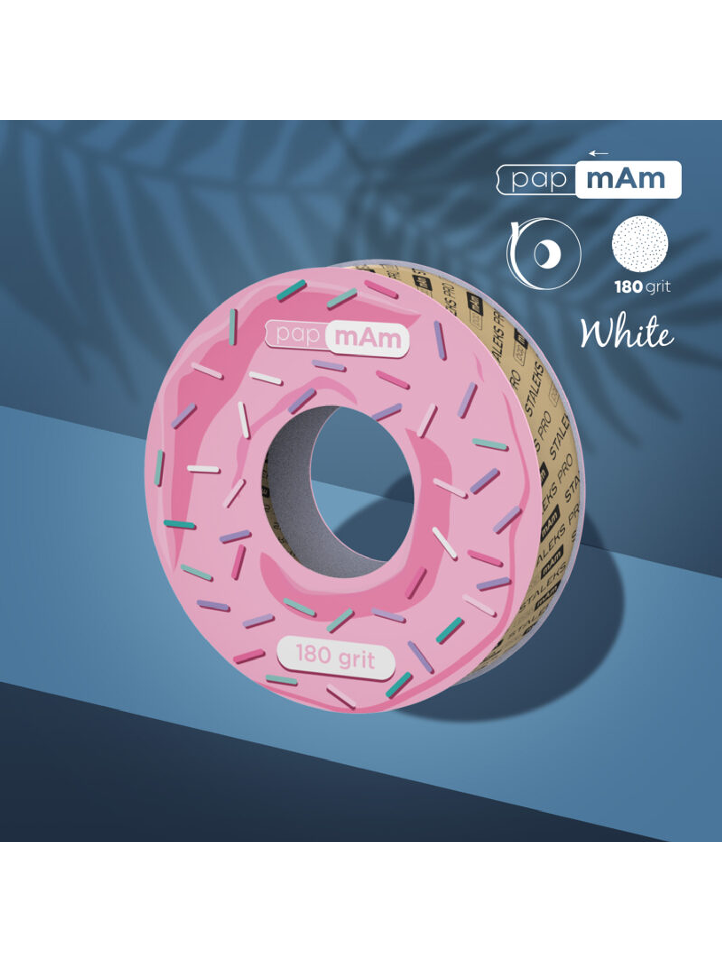 STALEKS - Recarga p/Bobina de Lima Descartável papmAm grão 180 1