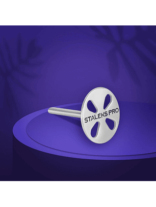 STALEKS - Disco de pedicure PODODISC L EXPERT + limas descartáveis ​​de grão 180 - 5 unidades (25 mm)