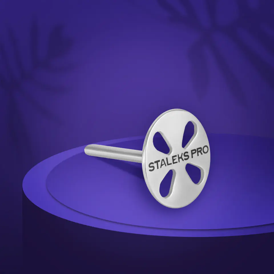 STALEKS - Disco de pedicure PODODISC L EXPERT + limas descartáveis ​​de grão 180 - 5 unidades (25 mm) 1