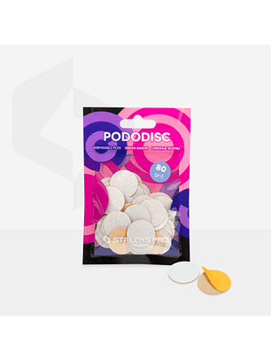 STALEKS - Limas Descartáveis ​​p/ Disco de Pedicure PODODISC M EXPERT (50 unidades)