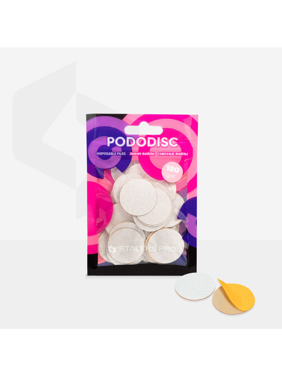 STALEKS - Limas Descartáveis p/ Disco de Pedicure PODODISC L EXPERT (50 unidades) 2