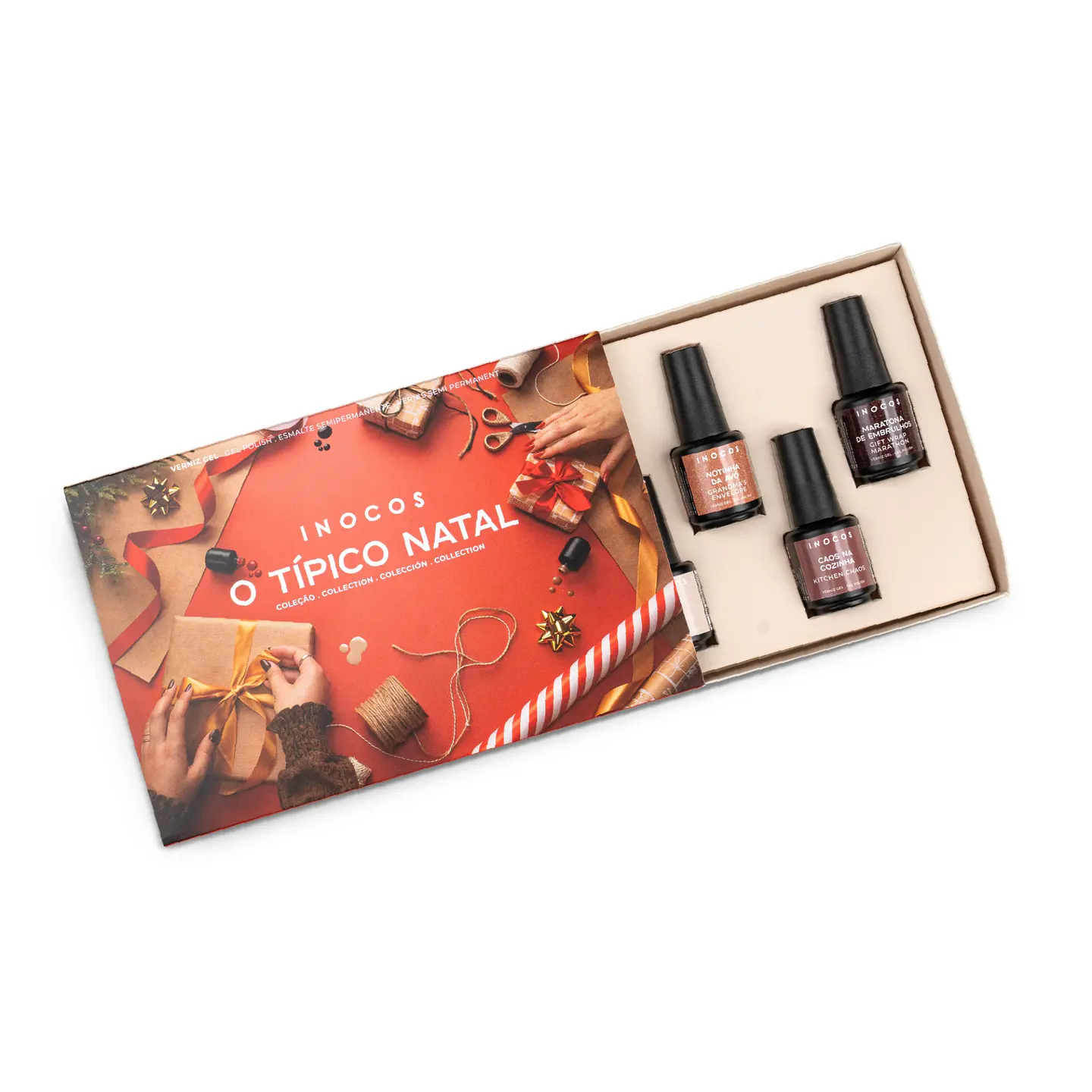 INOCOS - Coleção O Típico Natal - 6 cores v. gel 2