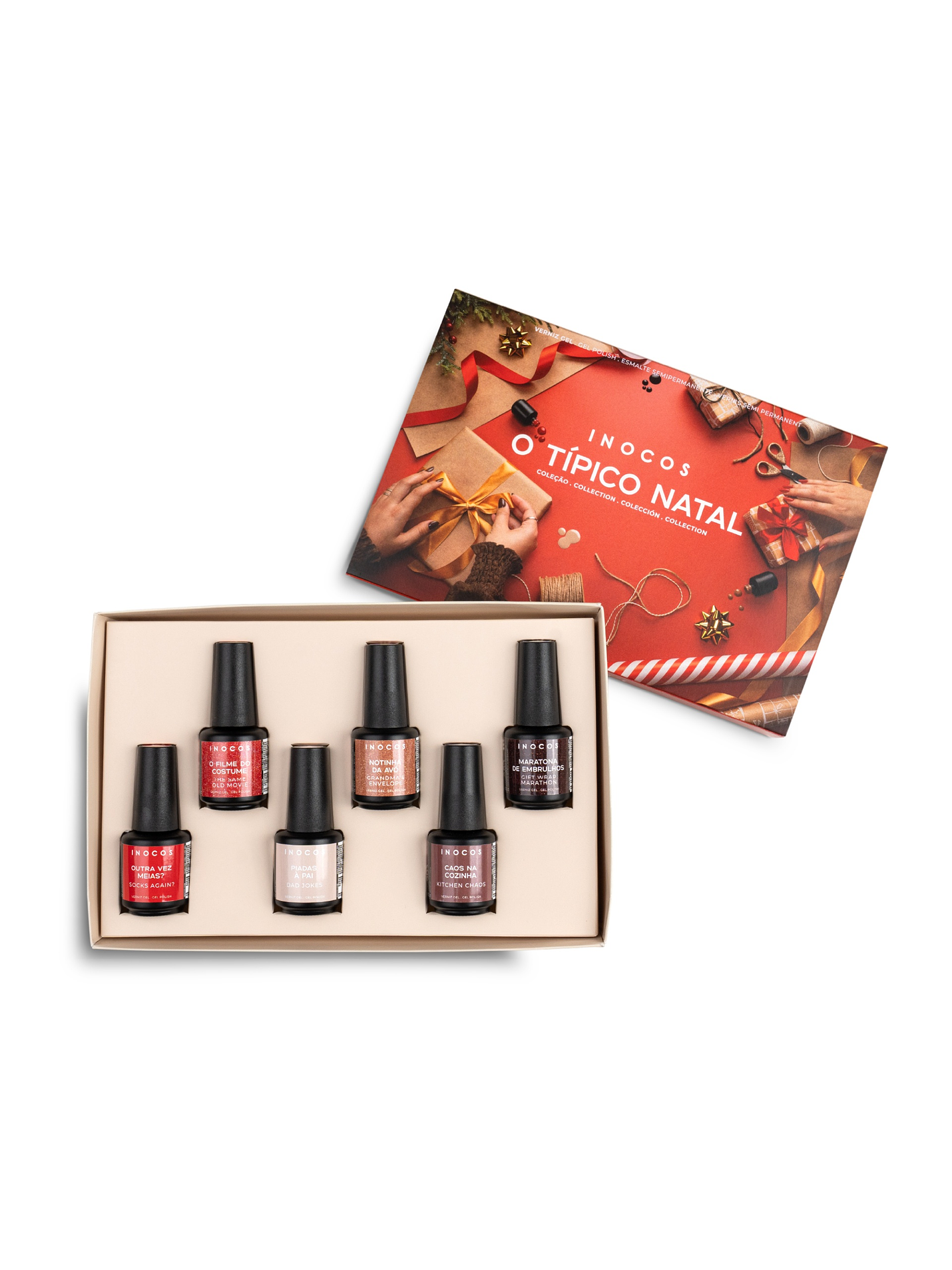 INOCOS - Coleção O Típico Natal - 6 cores v. gel 3