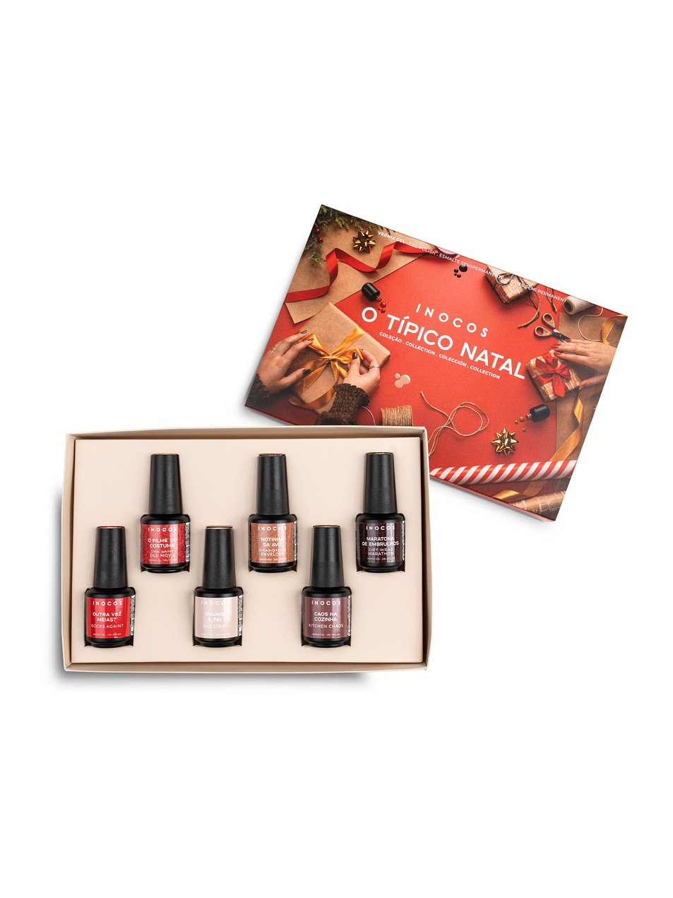 INOCOS - Coleção O Típico Natal - 6 cores v. gel 3