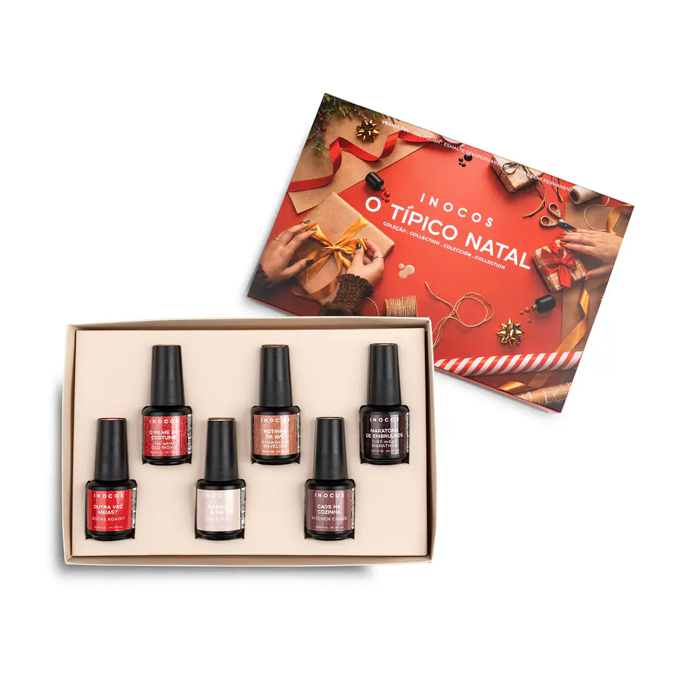 INOCOS - Coleção O Típico Natal - 6 cores v. gel 3