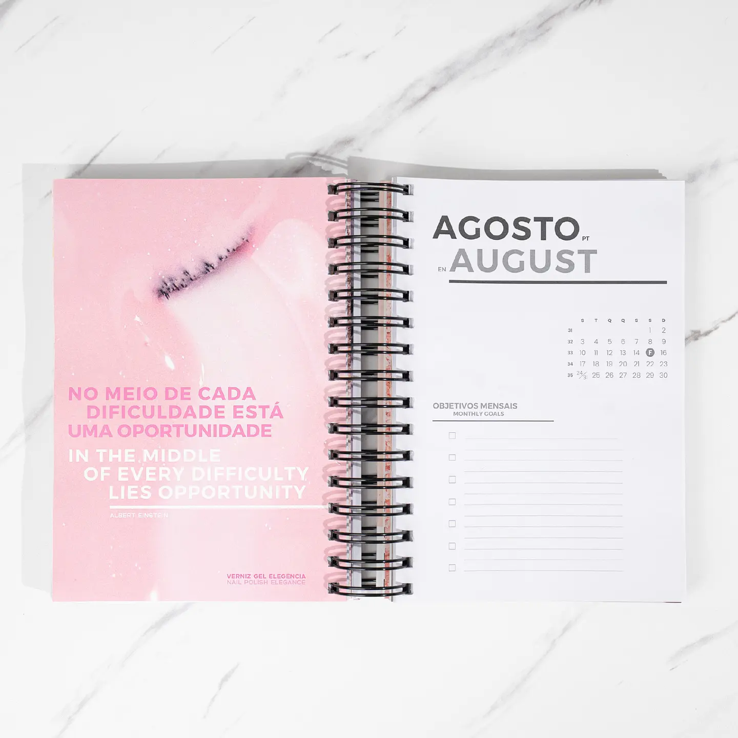 INOCOS - Coleção O Típico Natal - 6 cores v. gel - OFERTA Agenda 2026 9