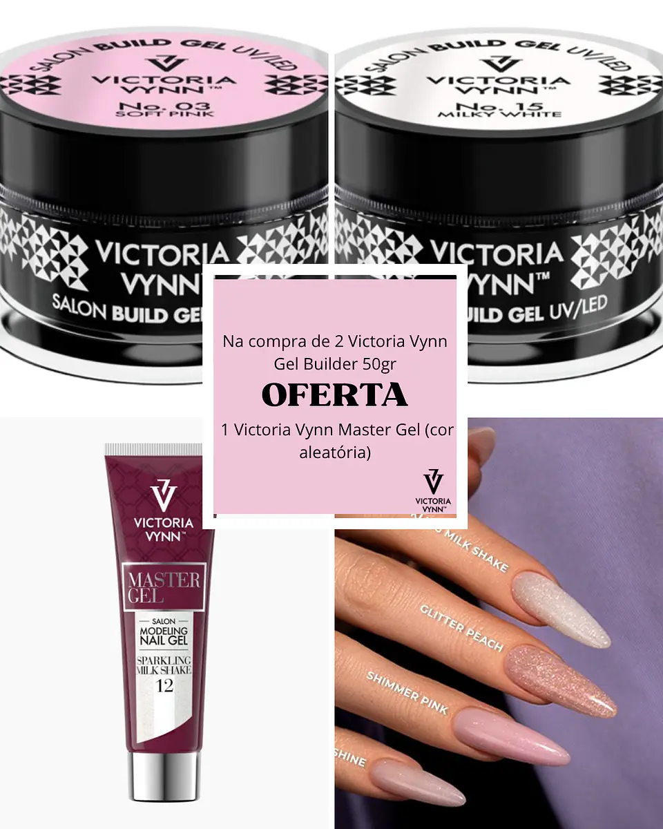 PROMO SET - 2 Victoria Vynn Builder Gel 50gr OFERTA 1 Master Gel 1