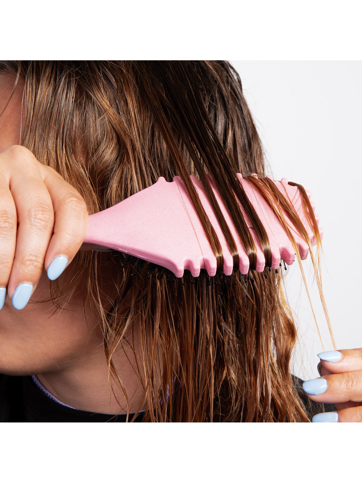 Escova HULA - Método Curly - ROSA 3