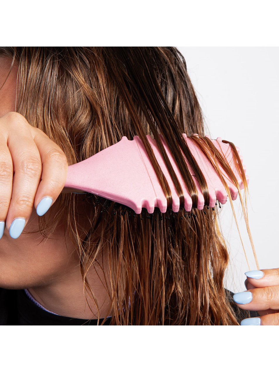 Escova HULA - Método Curly - ROSA 3