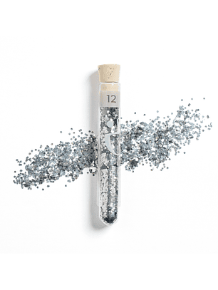 INOCOS - Bioglitter 12 Prata 1mm
