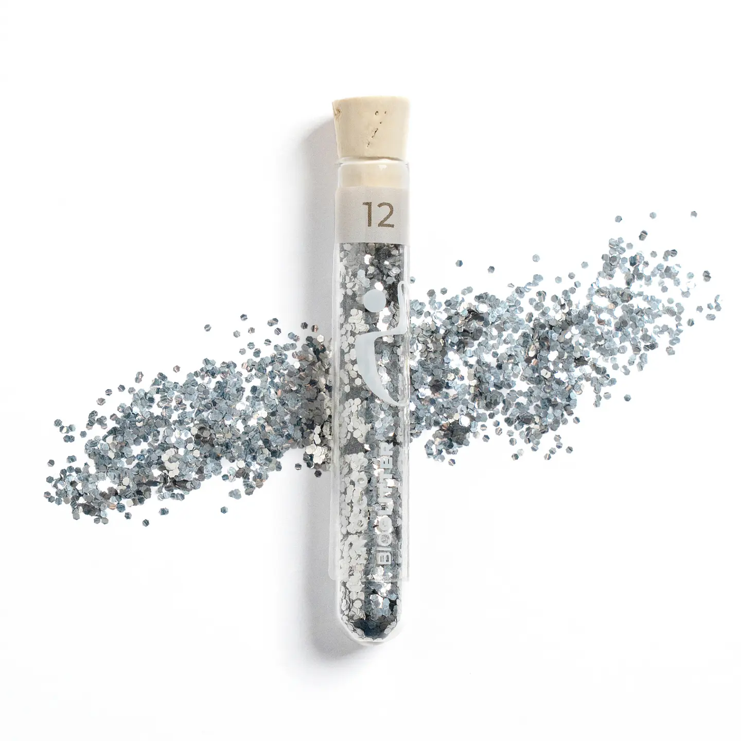 INOCOS - Bioglitter 12 Prata 1mm 2