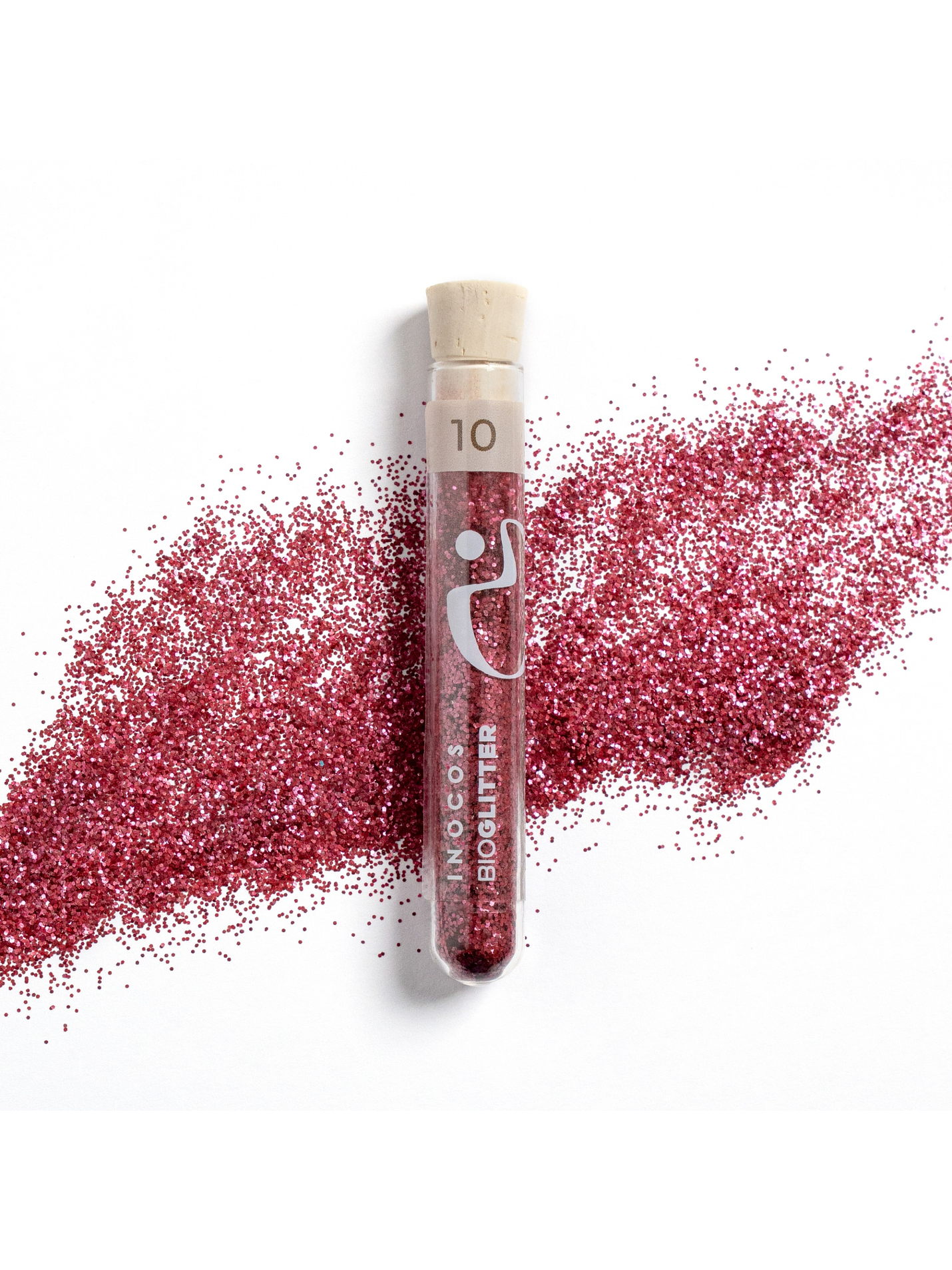 INOCOS - Bioglitter 10 Vermelho 0.4mm 2
