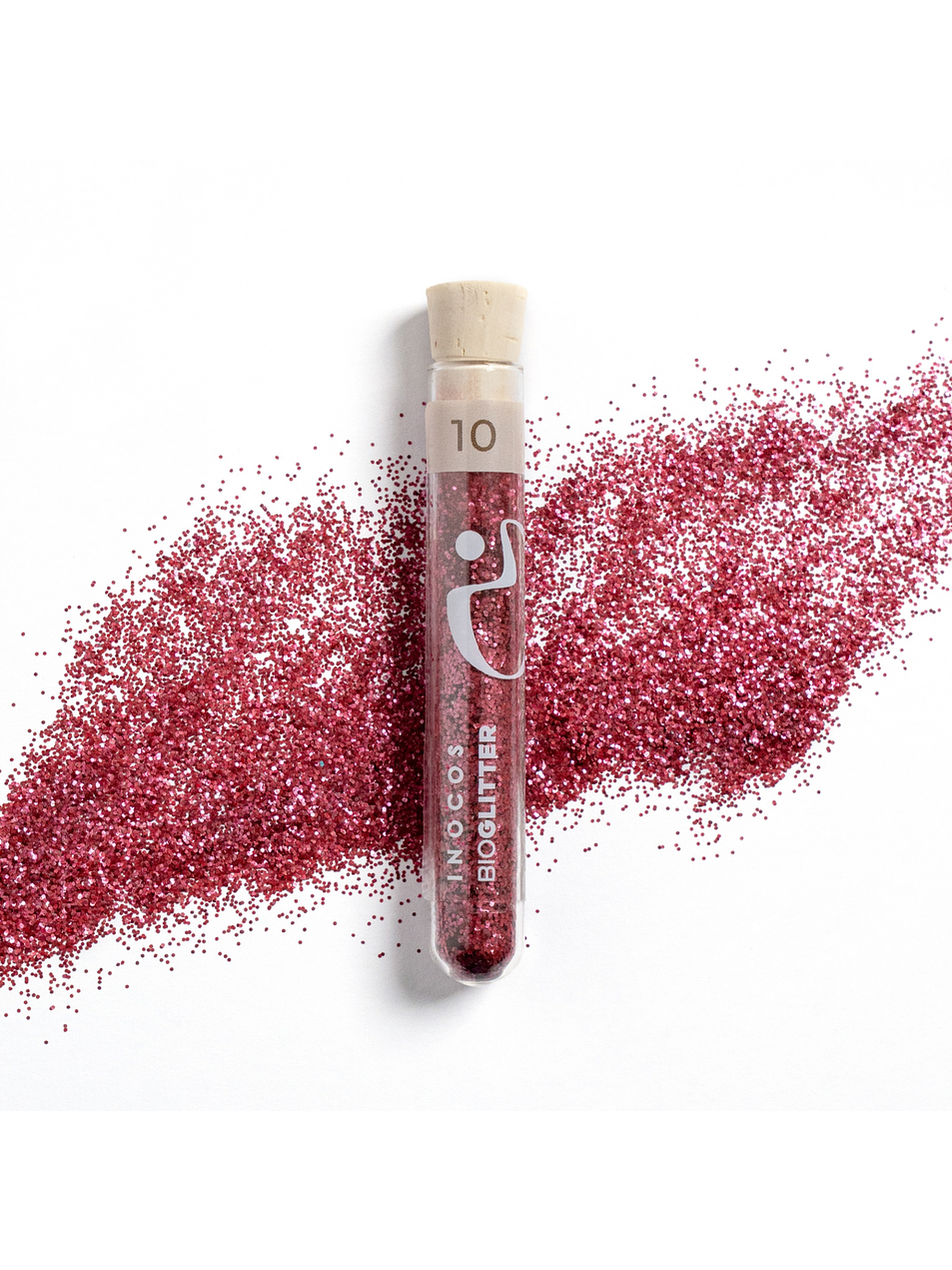 INOCOS - Bioglitter 10 Vermelho 0.4mm 2