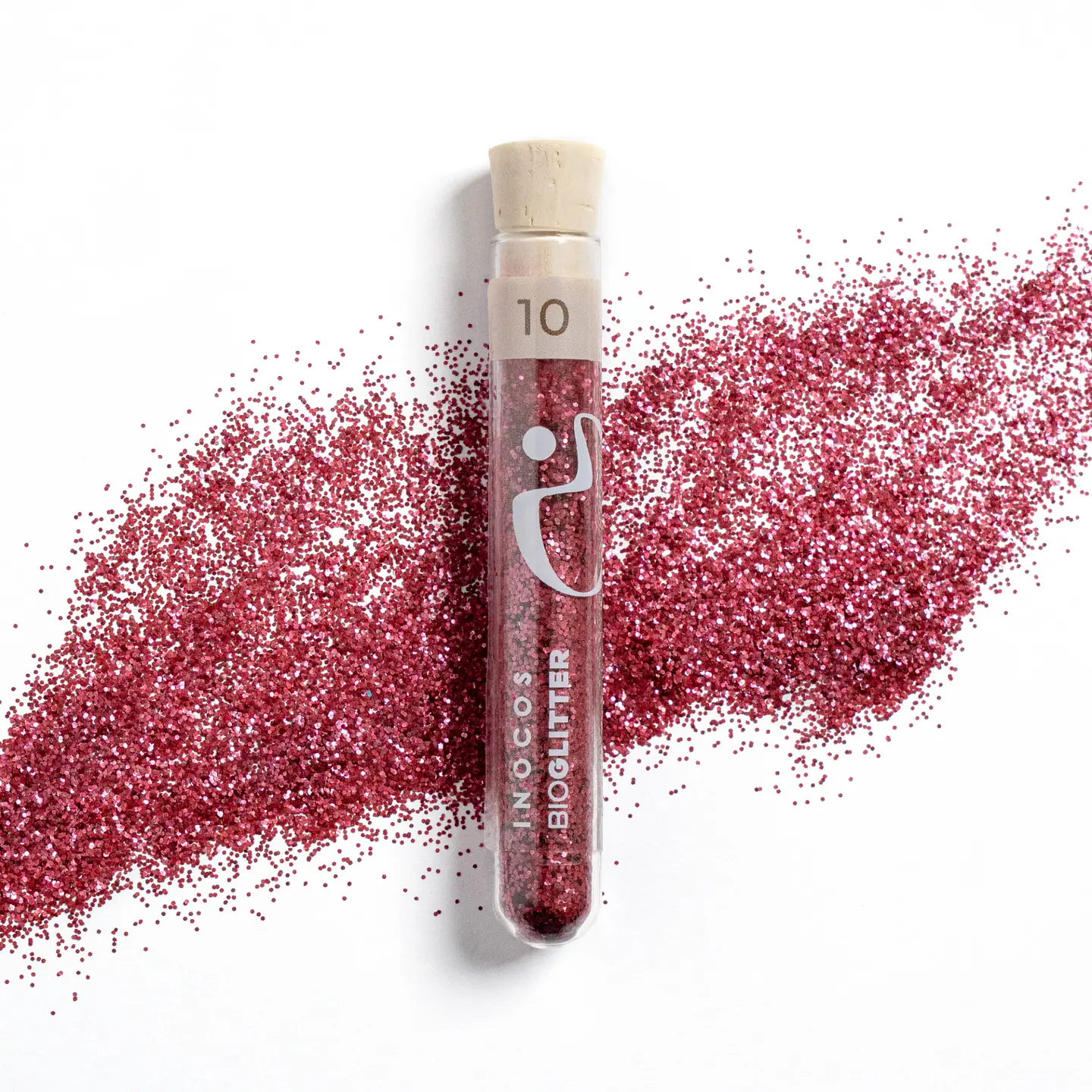 INOCOS - Bioglitter 10 Vermelho 0.4mm 2