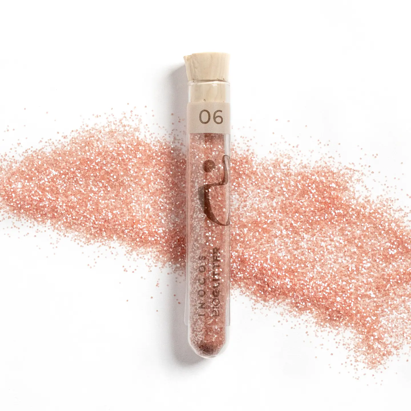 INOCOS - Bioglitter 06 Rosa Claro 0.4mm 3