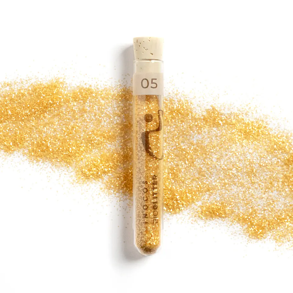 INOCOS - Bioglitter 05 Dourado 0.4mm 2