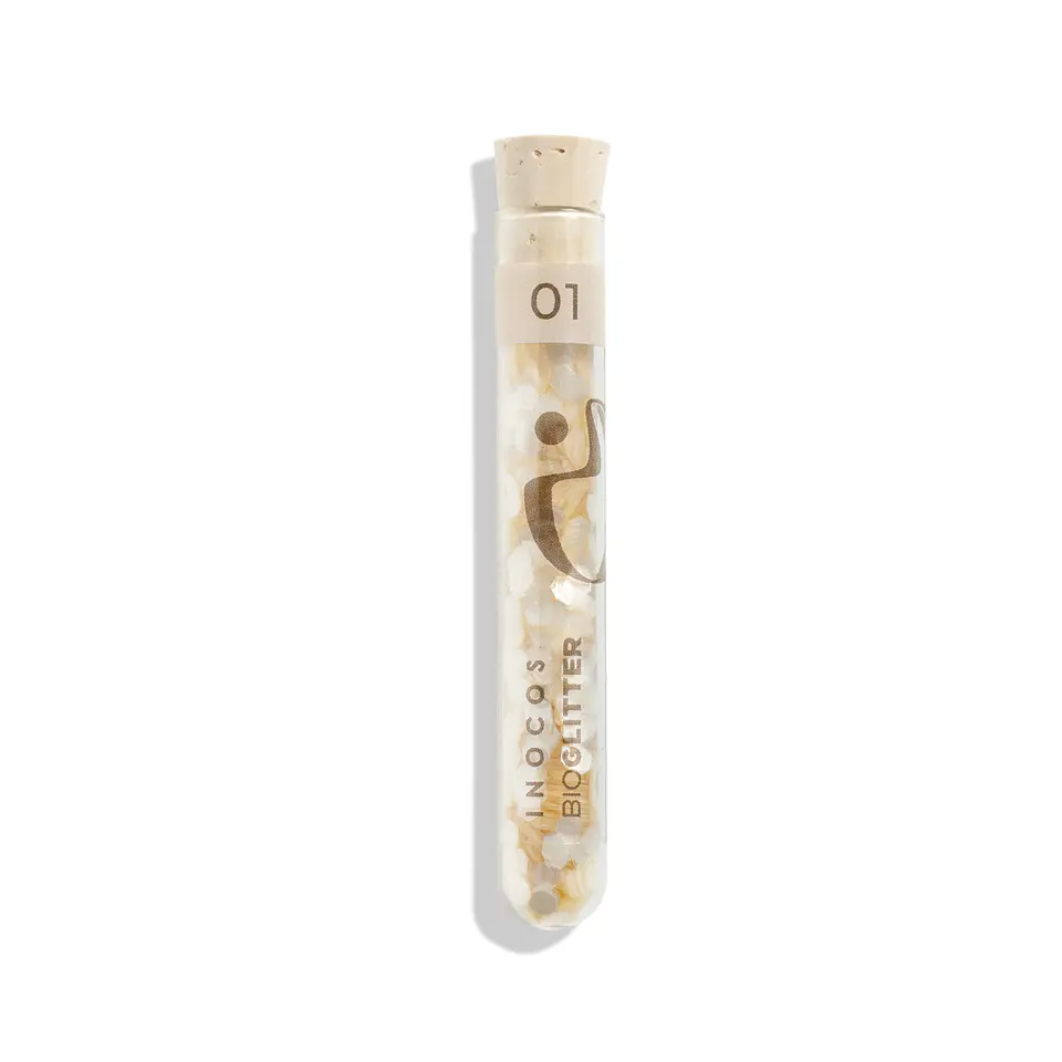 INOCOS - Bioglitter 01 Pérola 2.4mm 1